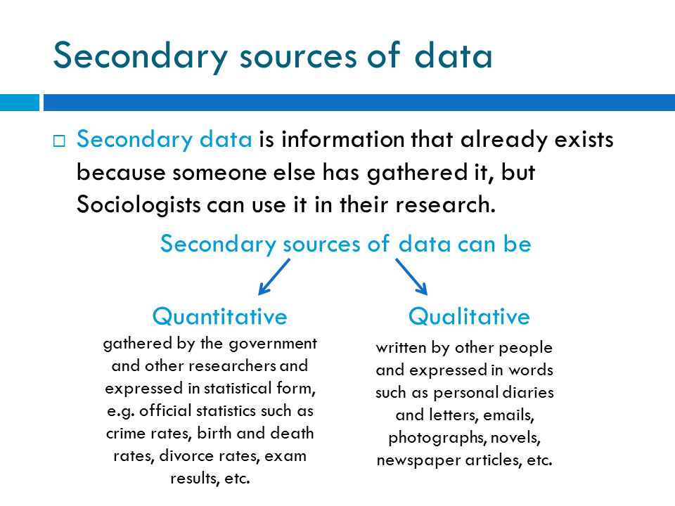 Primary, Secondary, & Tertiary Sources: Primary, Secondary, Tertiary Sources